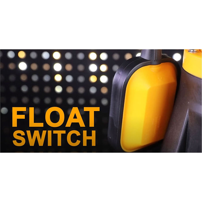 Pompa immersione 1000 W sommersa acque sporche nere - Ingco SPD10001