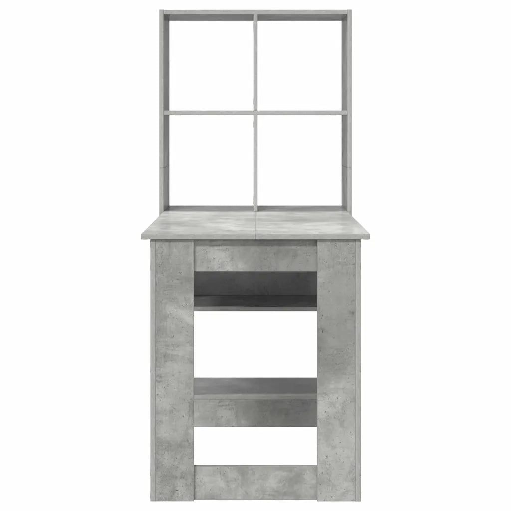 Scrivania Grigio cemento Legno ingegnerizzato 122 x 67 x 145 cm 3337260