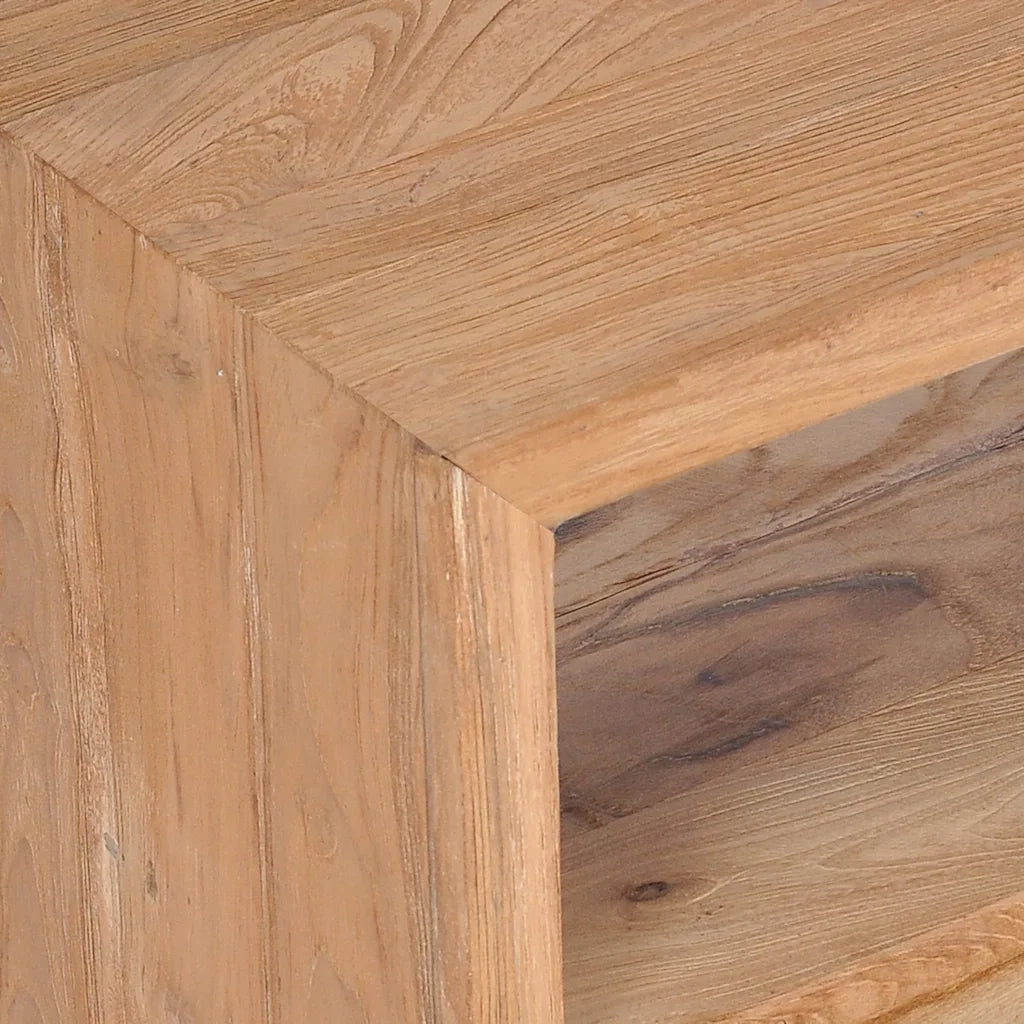 Mobile Porta TV 90x30x40 cm in Legno Massello di Teak 282848