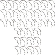 Supporto per oggetti di metallo inox - 36 pezzi - per garage - forato - doppie ganasce - parete gommata - display - esposizione - attacco per parete - supporto per pannelli - ripiano - accessori