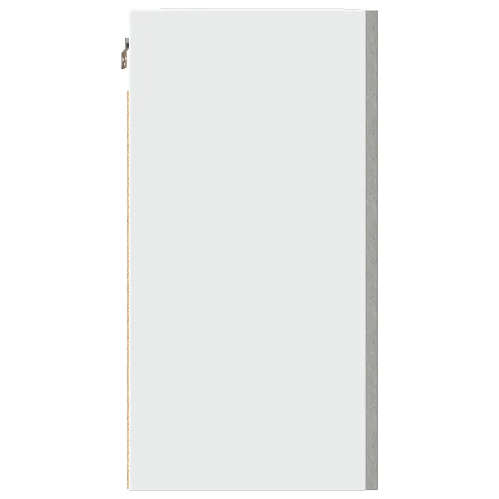 vidaXL Mobile Pensile “Lyon” Grigio Cemento 50x31x60cm