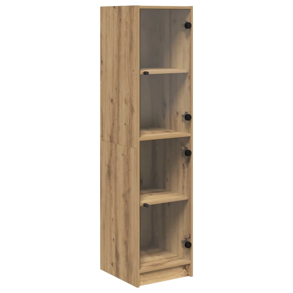 Credenza-Buffet-Armadio da cucina Rovere artigianale 35 x 37 x 142 cm Legno multistrato 438896