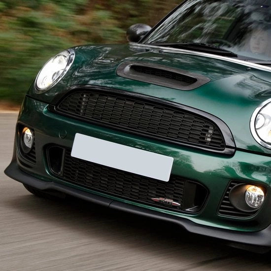 Accessori di carrozzeria in ABS per grill superiore - compatibile con Clubman R55 - Hatchback R56 - Cabrio R57 - materiale resistente - stile esterno di alta qualità - kit di finitura per auto