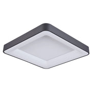 Italux plafoniera LED Giacinto 60cm 50W 3000K nera