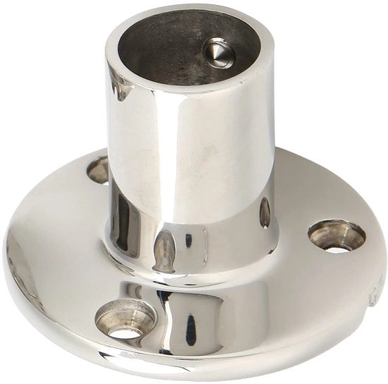 Handresta per imbarcazioni 90 gradi - Base rotonda - Acciaio inossidabile - Maniglia robusta - Adatto per yacht - Diametro 22mm/25mm/30mm - Handresta per imbarcazioni