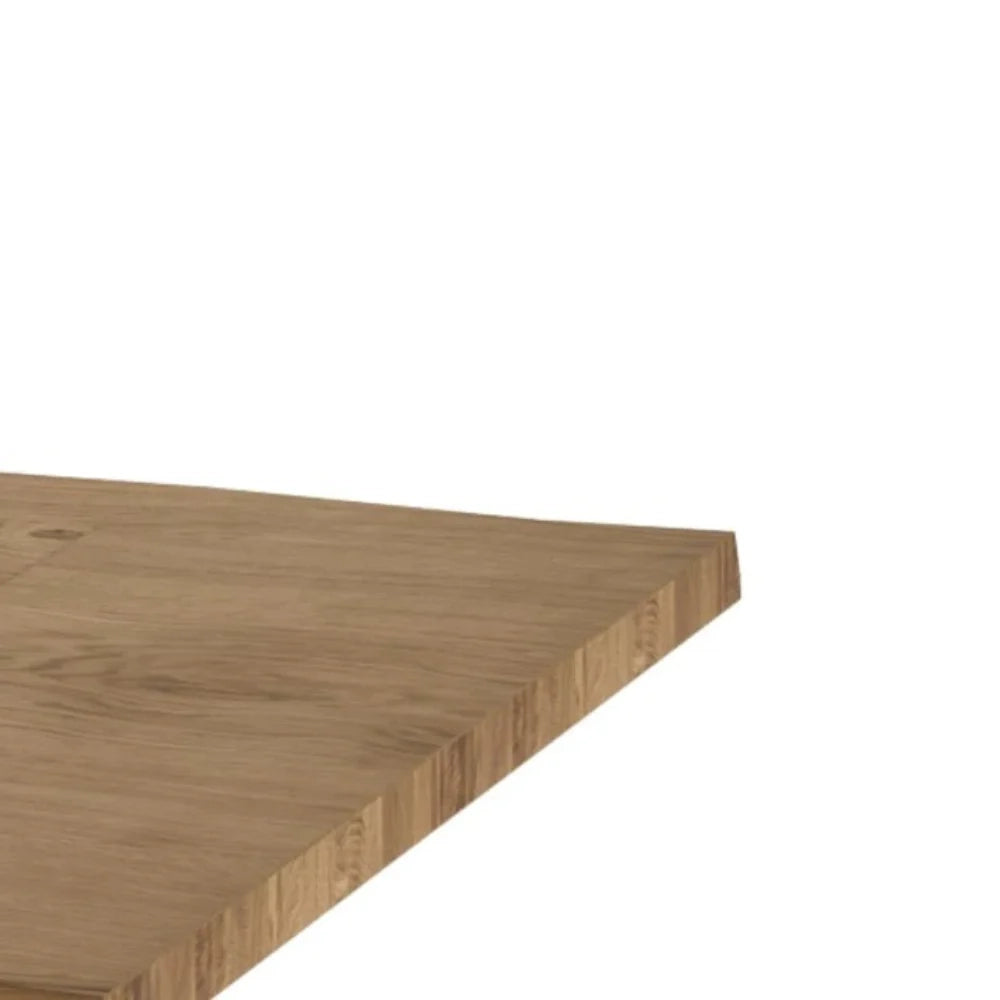 Tavolo da pranzo allungabile in legno impiallacciato rovere naturale Timber 160-240x90 cm fino a 10 posti Made in Italy | Duzzle