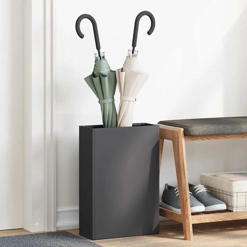 Supporto per Ombrellone Nero 28 x 12 x 41 cm Acciaio CFW1612400