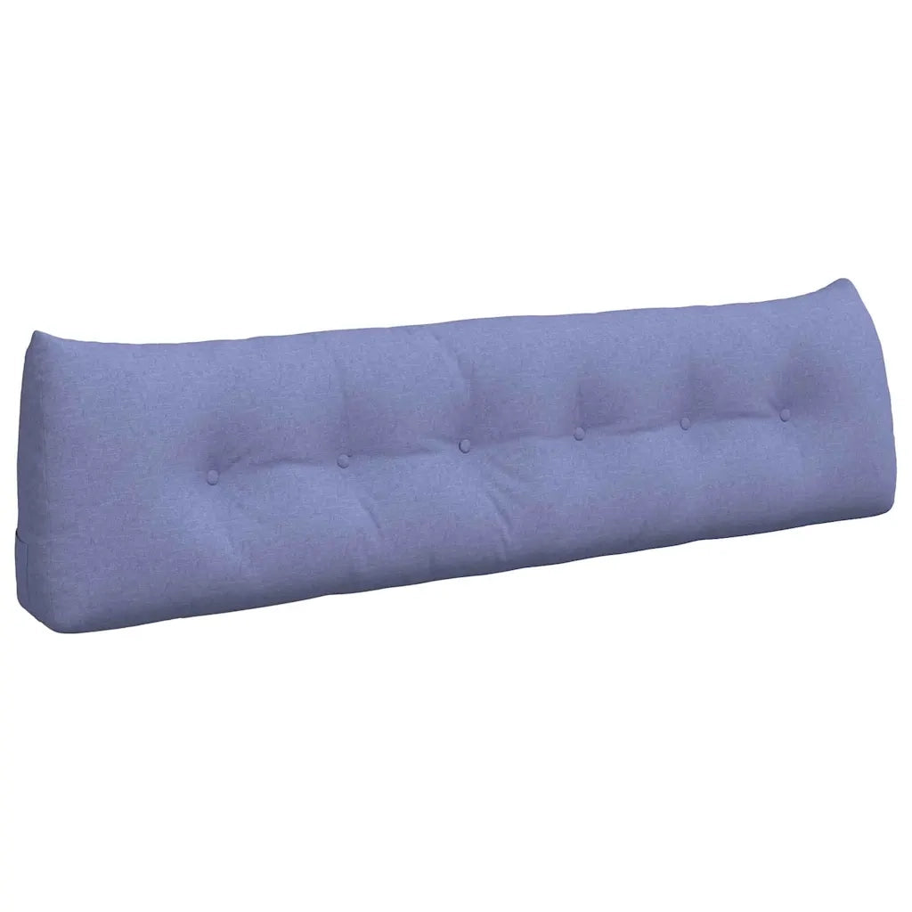 Cuscino per Schiena Blu jeans 180 x 24 x 50 cm Tessuto