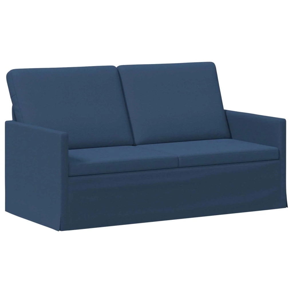 Set di divani 2 pcs Blu Tessuto 3433156
