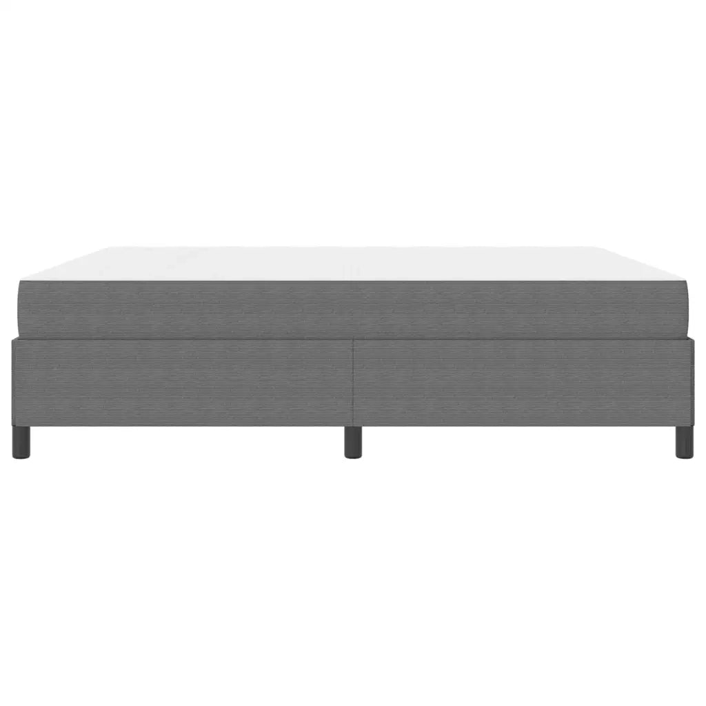 Struttura del letto Grigio chiaro 180 x 200 cm Tessuto