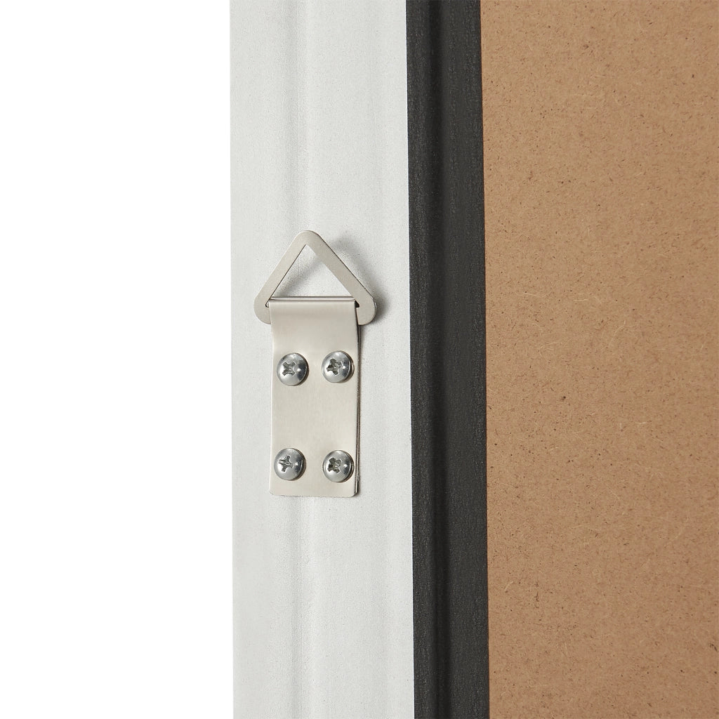 Specchio da Parete Livorno Stile Barocco Montaggio Verticale o Orizzontale 132x42 cm Argentato [en.casa]