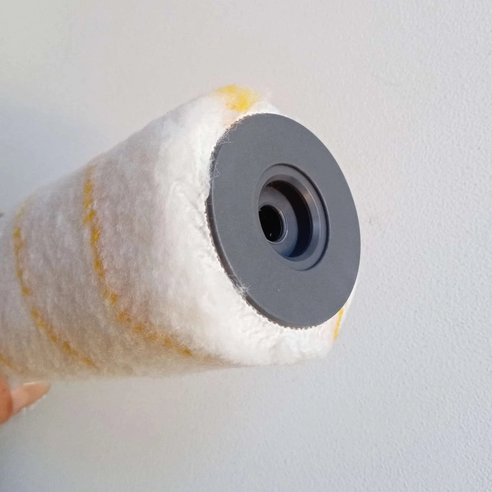 Fiorellini rullo nylon da 23cm senza manico per l' applicazione di idropitture lavabili e smalti