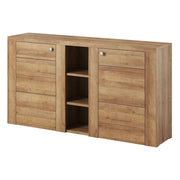 Buffet design 155cm per soggiorno colore rovere collezione SANTIAGO.