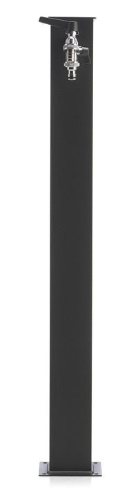 Fontana da Giardino con Doppio Rubinetto Belfer 42/QRR Grigio Antracite