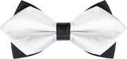 Accessorio per Uomo - Colletto Pre-Tie Effen per Smoking con Cravatta a Farfalla per Matrimonio - Accessorio Chic con Colletto Pre-Stricato Elegante - Aggiunta Stilosa per Abito Formale