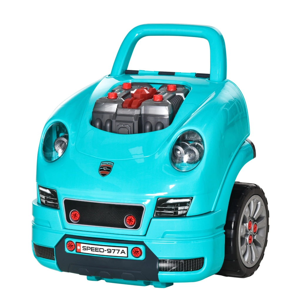 Camion Giocattolo per Bambini ¨C zephmum ¨C Nero e Azzurro, ABS e PP, 40x39x47 cm