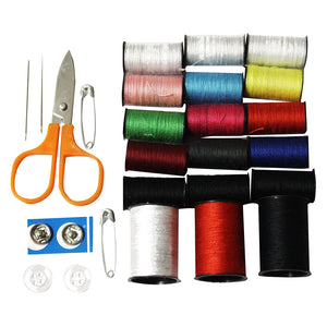 Set Cucito C/Rocchetti,Forb,Aghi,Bottoni