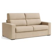 Ecate, Divano Letto 2 Posti Sfoderabile Made in Italy, 200x95 cm Grigio Tortora