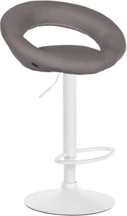 Barhocker Olinda Stoff weiЯ