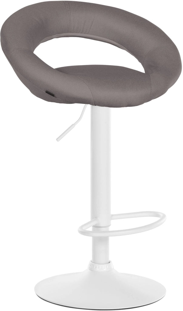 Barhocker Olinda Stoff weiЯ