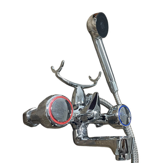 Rubinetto per vasca completo, vintage