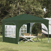 Tenda per feste a pop-up 290 x 290 x 245 cm Verde 42019860
