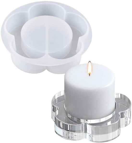 Candelaio di Fiamma - Supporto per Candelabro - Contenitore per Candelabri - Decorazione DIY - Decorazione da Tavolo - Sostegno per Candelabri - Contenitore per Candelabri