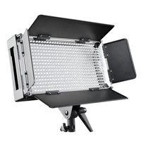 Luce a pannello LED 500 per fotografia, Faro fotografico dimmerabile con display LCD e touchscreen, per foto e video professionali