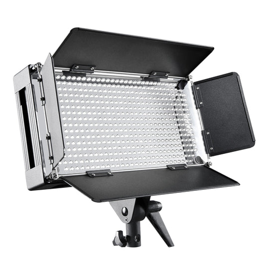 Luce a pannello LED 500 per fotografia, Faro fotografico dimmerabile con display LCD e touchscreen, per foto e video professionali