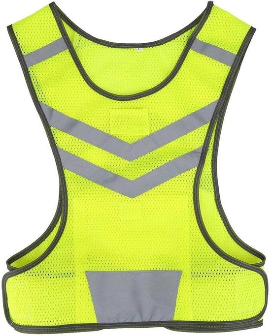 Abbigliamento di Sicurezza con Alta Visibilità - Riflettente - Ultraleggero - Respirabile - Regolabile - Per Bambini e Adulti - Abbigliamento di Sicurezza