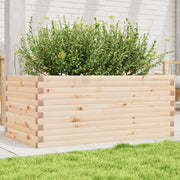 Fioriera da Giardino-Vaso da Esterno 110x60x45,5 cm in Legno Massello di Pino 314218