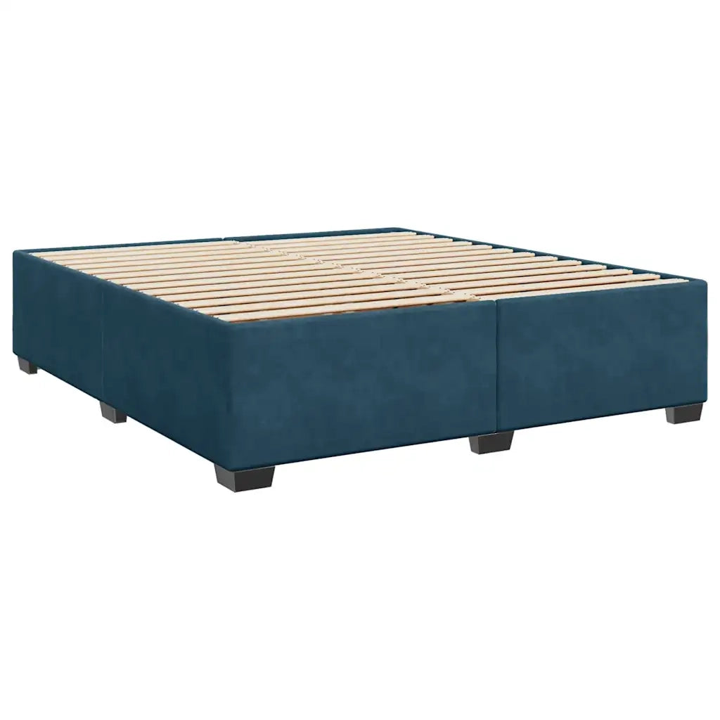 Giroletto Blu 200x200 cm in Velluto