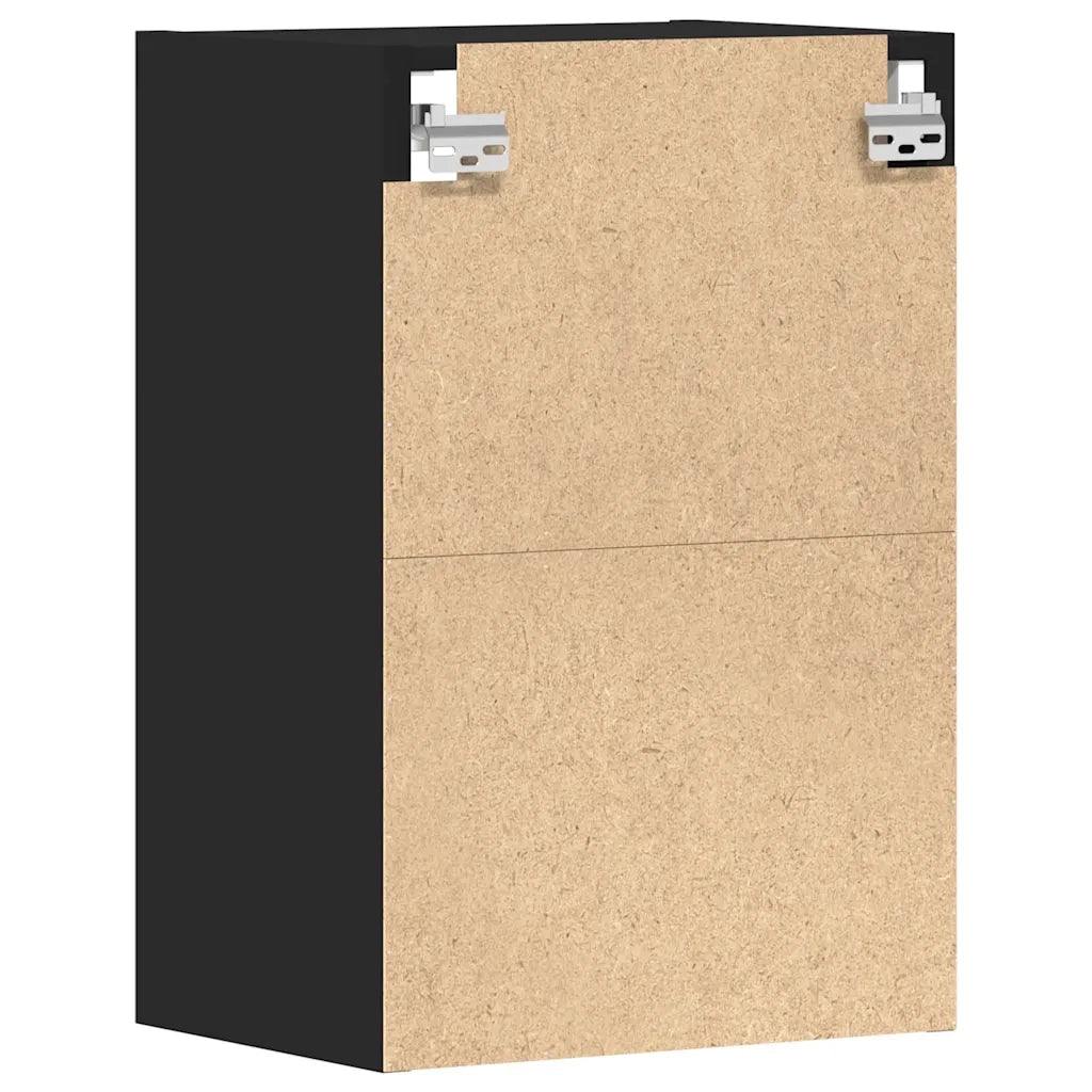 Mobile Pensile “Riga” Nero 40x29,5x60 cm in Legno Multistrato 854176