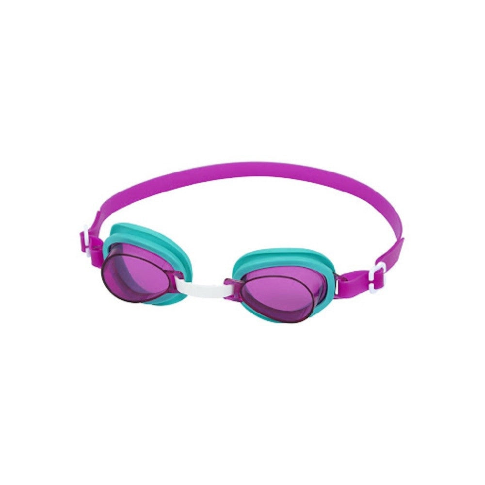 Trade Shop - Occhialini Lightning Swimmer 3-6 Anni 3 Colori Silicone Con Protezione Uv 21074 -
