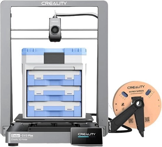 Stampante 3D - Kit di stampa 3D - 350W - 220V - 600mm/s - 300x300x300mm - FDM - Velocità di stampa 600mm/s - Nero