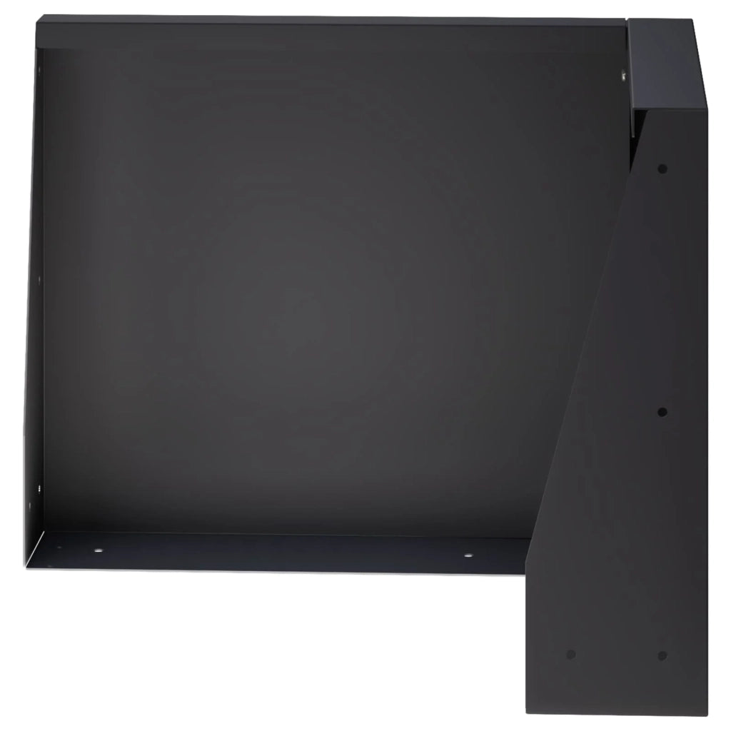 Muro di contenimento 50 x 50 x 30 cm Acciaio Nero 8015199