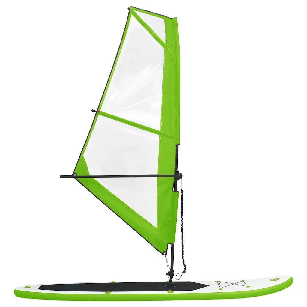 Set Tavola Gonfiabile da SUP con Vela Verde e Biancocod mxl 106995