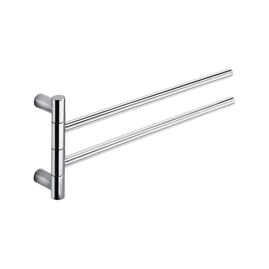 Lineabeta - Porta asciugamani snodato doppio Picola in ottone cromato L.37 cm