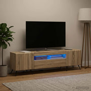 Mobile TV LED Rovere Sonoma Legno ingegnerizzato 897567