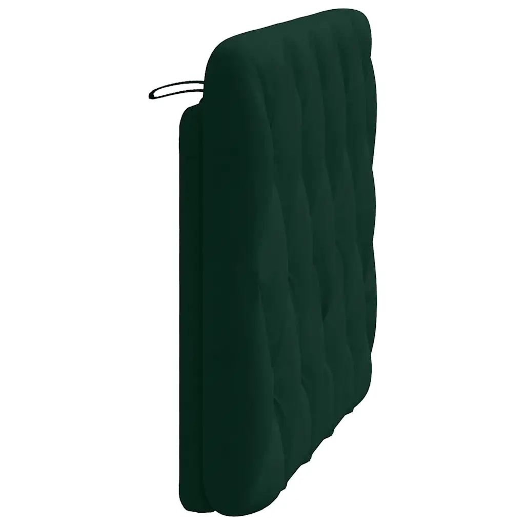 Cuscino Testiera Verde Scuro 100 cm in Velluto CFW3104731