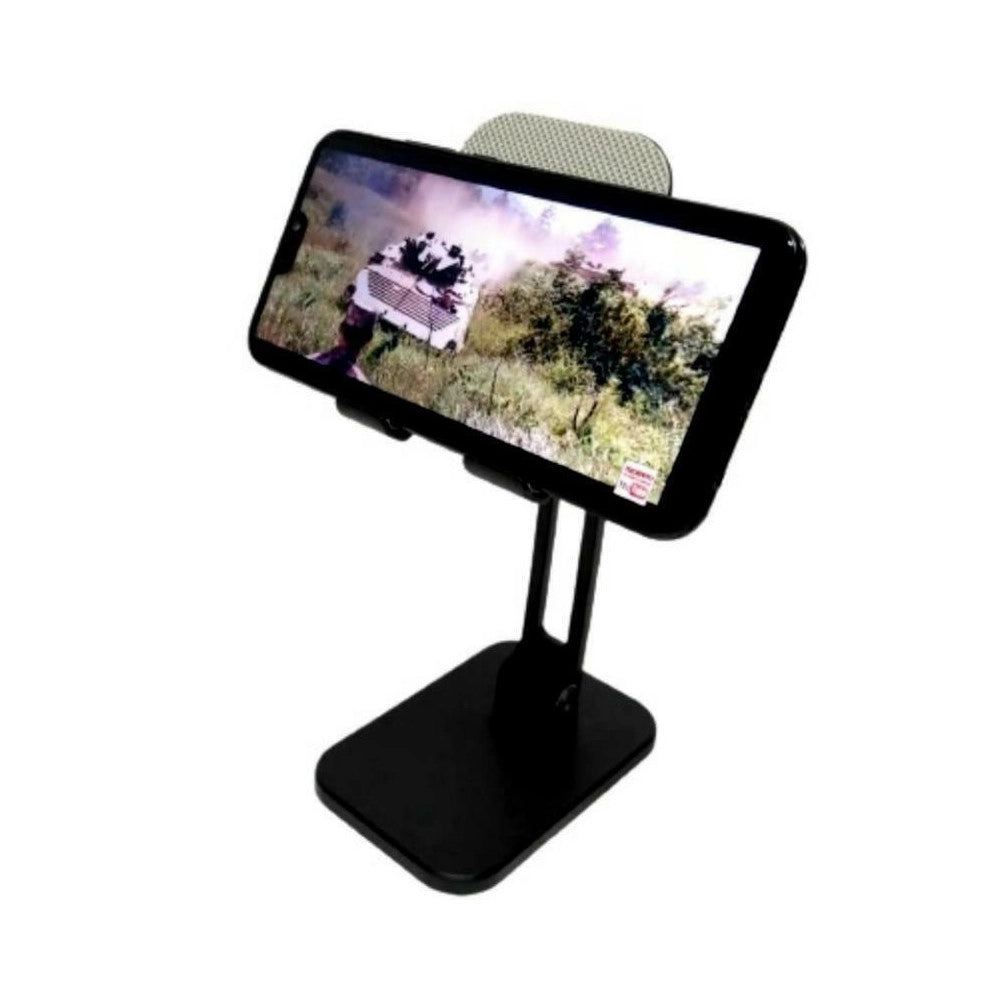 Trade Shop - Porta Cellulare Da Tavolo Pieghevole Flessibile Regolazione Multiangolo Q-c39 -