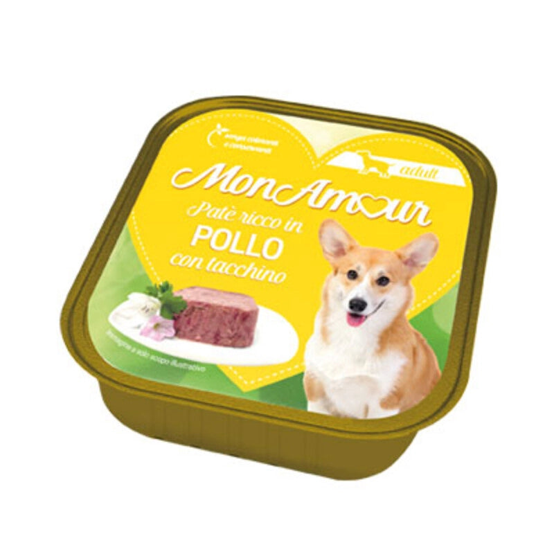 CIBO CANE MONAMOUR 300 G POLLO E TACCHINO- 18,0 pz