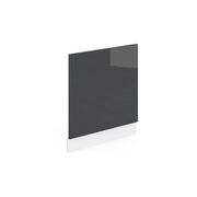 Pannello frontale R-Line Antracite lucido/Bianco 60 cm senza piano di lavoro Vicco