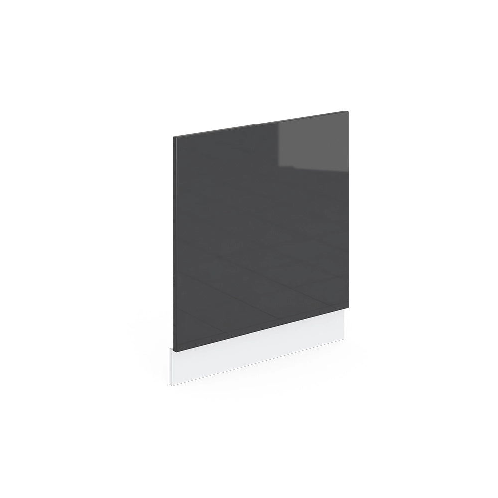 Pannello frontale R-Line Antracite lucido/Bianco 60 cm senza piano di lavoro Vicco