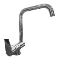 Miscelatore per lavello sottofinestra abbattibile completo