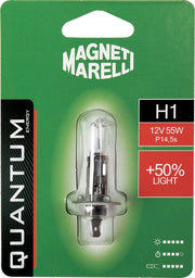 Magneti Marelli H1 lampadina singola auto +50% light 12V 55W attacco P14,5s