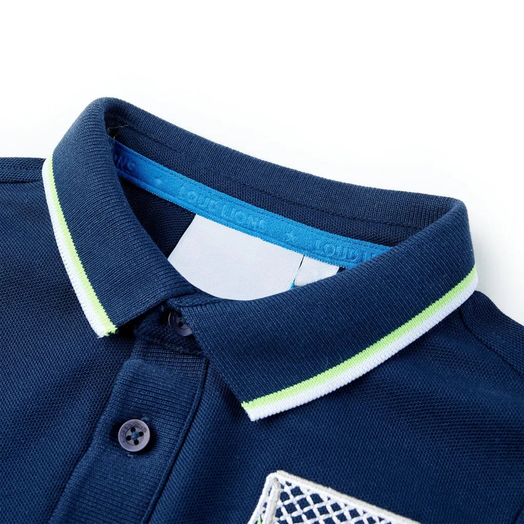 Polo da Bambino Blu Marino 116cod mxl 86776
