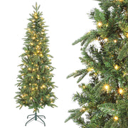 Albero di Natale artificiale 180 cm ¨C zephmum ¨C verde con 200 luci 8 modalita'