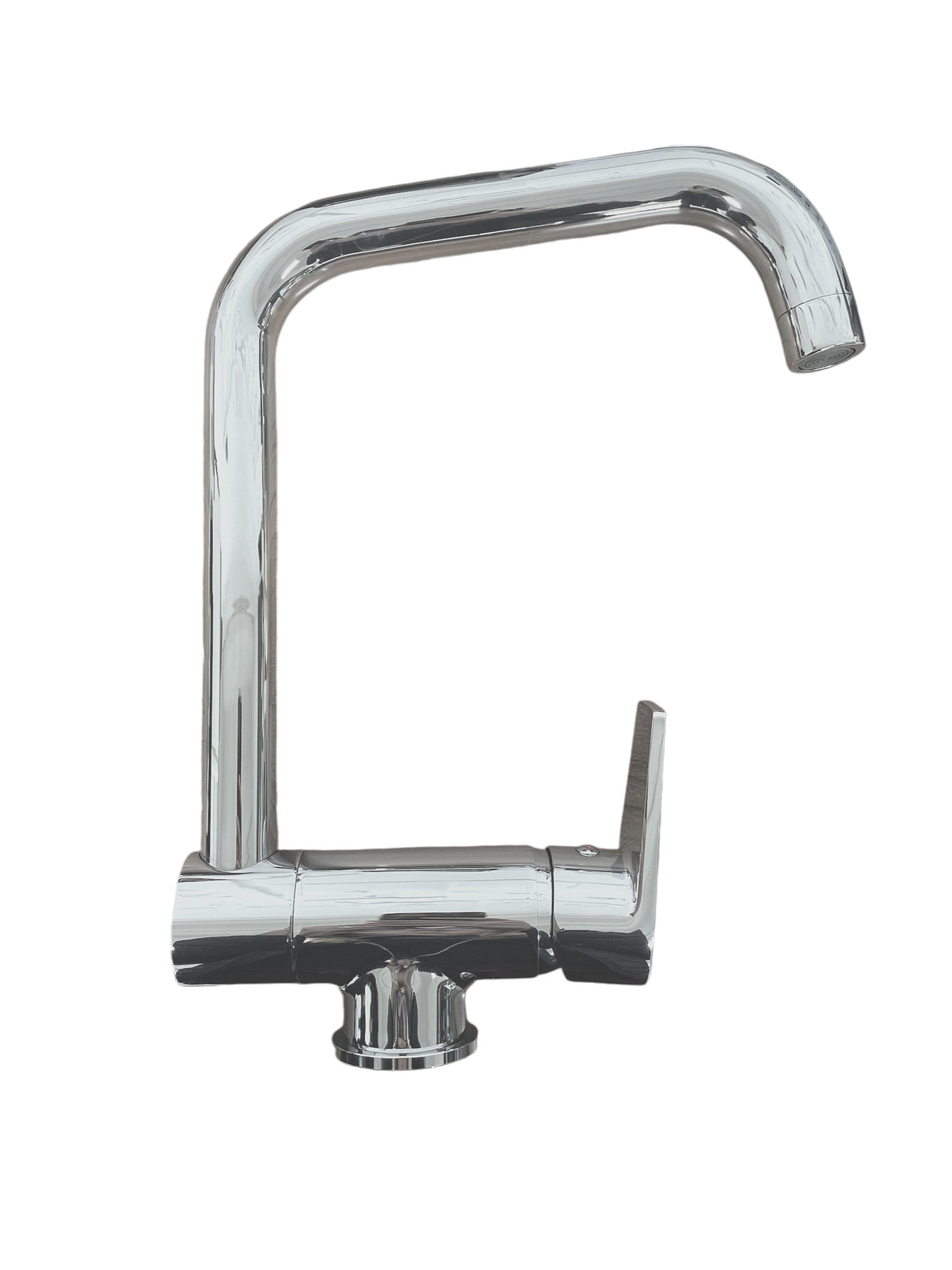 Miscelatore per lavello sottofinestra abbattibile completo