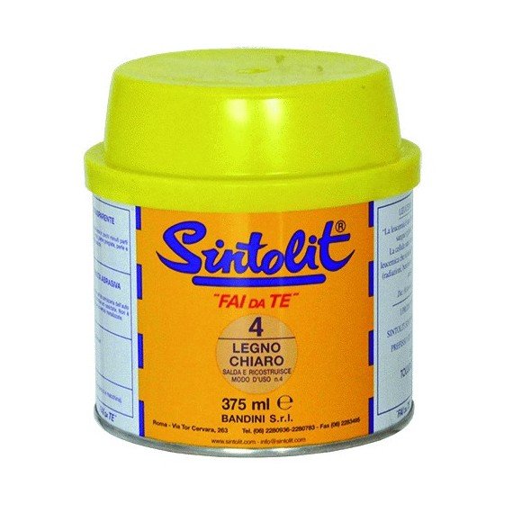 SINTOLIT STUCCO PER LEGNO CHIARO SALDA E RICOSTRUISCE 375 ML